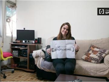 Acogedora habitación en apartamento de 2 dormitorios en Puente de Vallecas