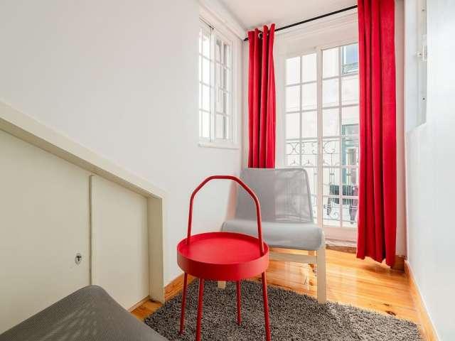 Acolhedor apartamento de 1 quarto para alugar em Barrio Alto, Lisboa