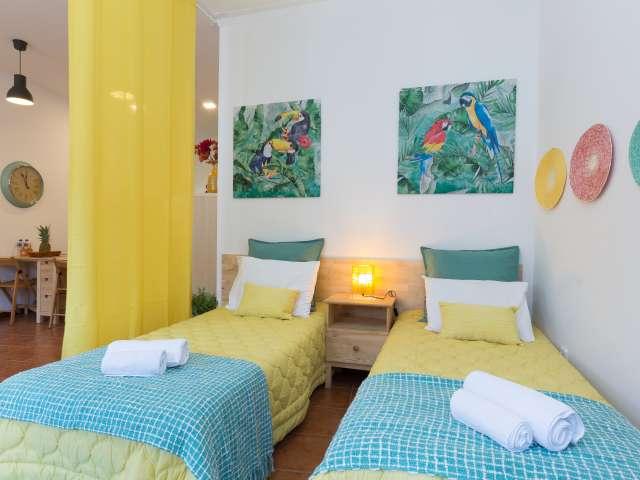 Acolhedor apartamento de estúdio para alugar em Cedofeita, Porto