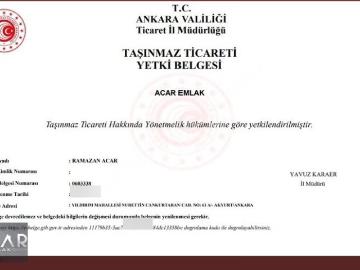 acar Emlak * Şık Tasarımlı 2+1 Doğa İçerisinde Geniş Bahçeli
