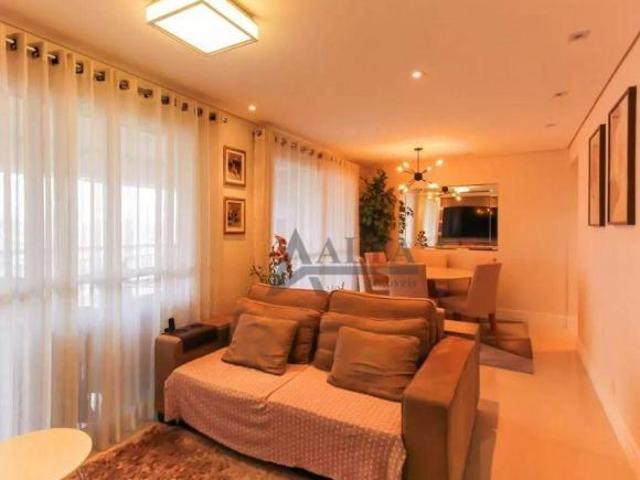 Accanto Maravilhoso apartamento em andar alto c/ ampla varanda gourmet c/ churrasqueira