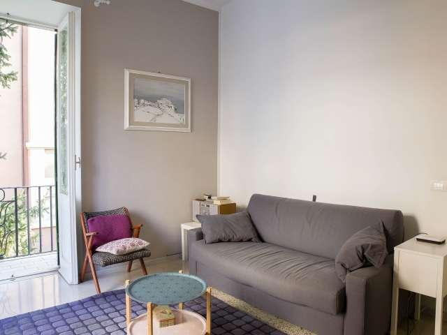 Accogliente appartamento con 2 camere da letto in affitto a Garbatella, Roma