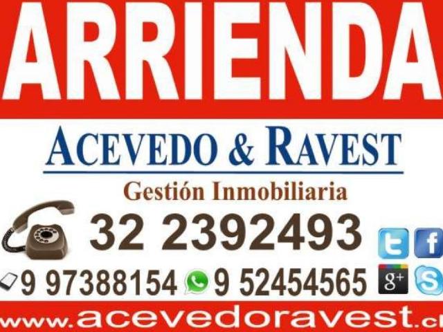 Acevedo&Ravest: Arrienda Departamento