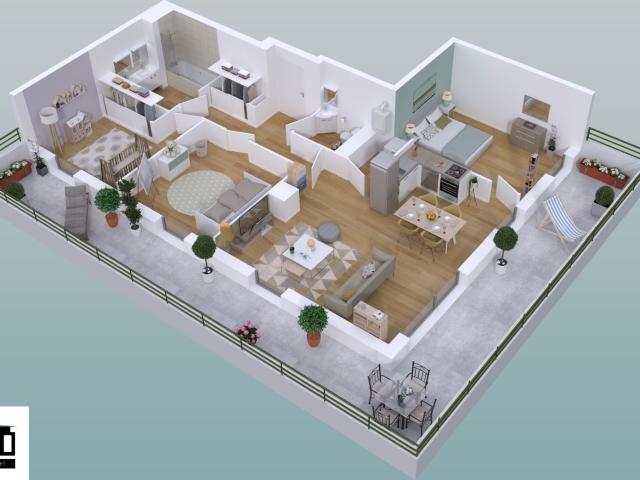 Achat / Vente Appartement hyper centre T4 NEUF
