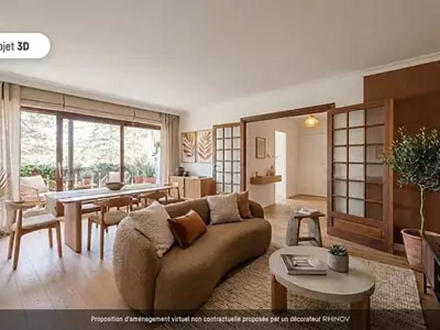 achat appartement, 96.82 m² parking