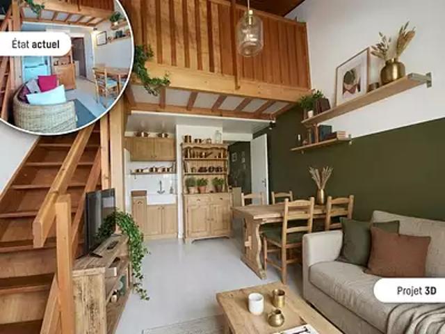 achat appartement, 30.0 m² terrasse