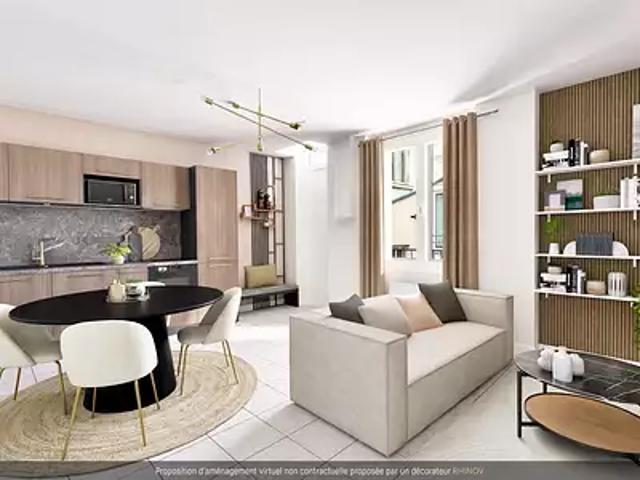 achat appartement, 34.8 m²