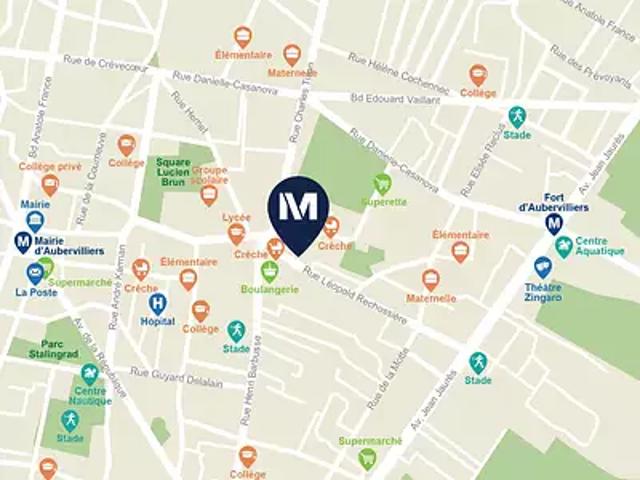 Achat appartements Aubervilliers t3 TVA 5,5% RT 2012