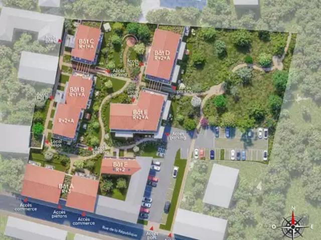 Achat appartements Belleville en Beaujolais t3 BBC TVA 5,5% Pinel