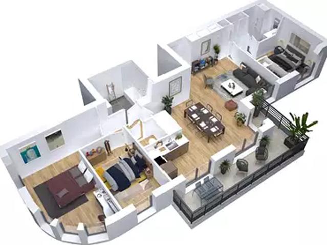Achat appartements Fontenay aux Roses t3 TVA 5,5% RT 2012