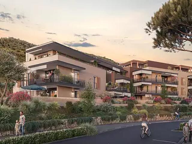 Achat appartements La Gaude t3 LMNP HQE NF
