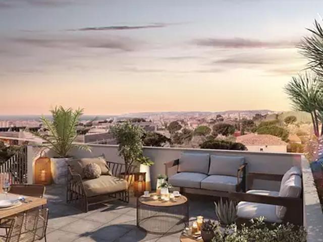 Achat appartements Marseille 14ème t2 PTZ+ HQE