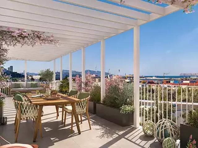 Achat appartements Marseille 16ème t4 TVA 5,5% NF