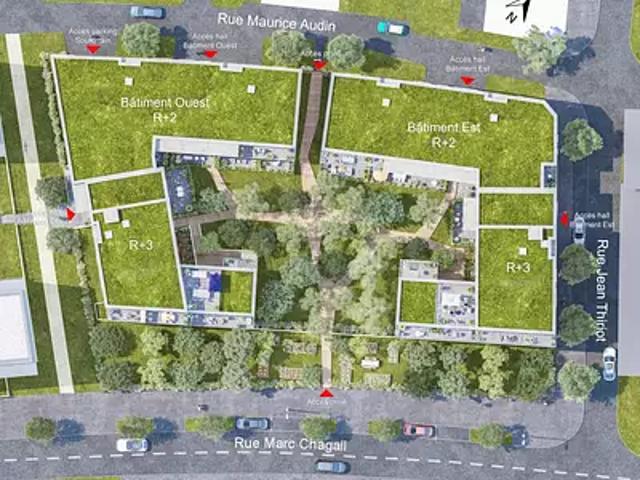 Achat appartements Metz t3 LMNP HQE