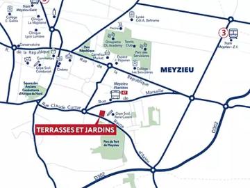 Achat appartements Meyzieu t3 PTZ+ TVA 5,5%