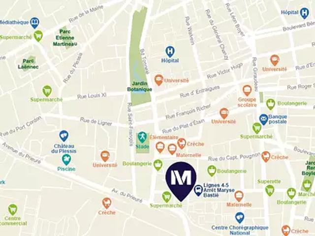 Achat appartements Tours t1 LMNP