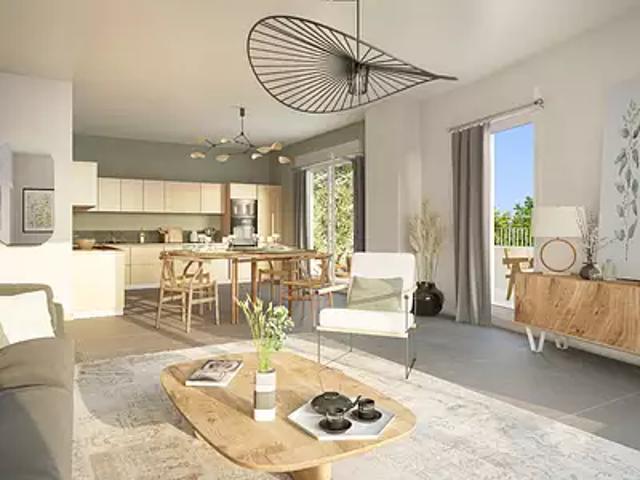 Achat appartements Villeurbanne t3 TVA 5,5% NF