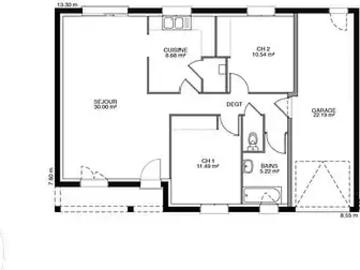 Achat maisons Marçay 3 pièces