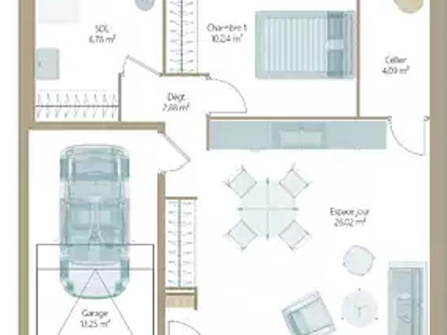 Achat maisons Mézières sur Seine 3 pièces