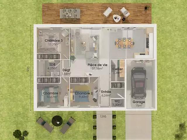 Achat maisons Mons en Pévèle 4 pièces