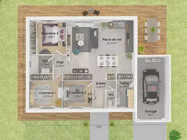 Achat maisons Mons en Pévèle 4 pièces
