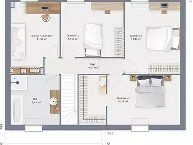 Achat maisons Mons en Pévèle 6 pièces