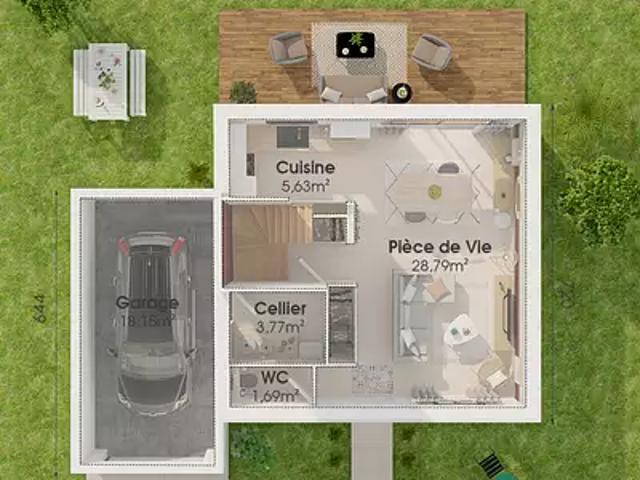 Achat maisons Montberon 4 pièces