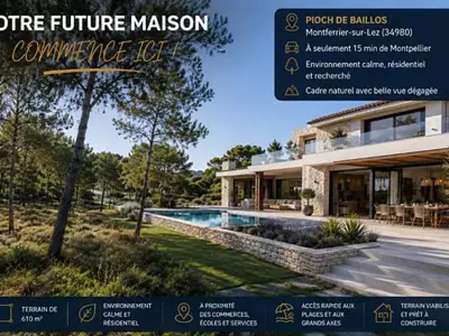 Achat maisons Montferrier sur Lez 7 pièces