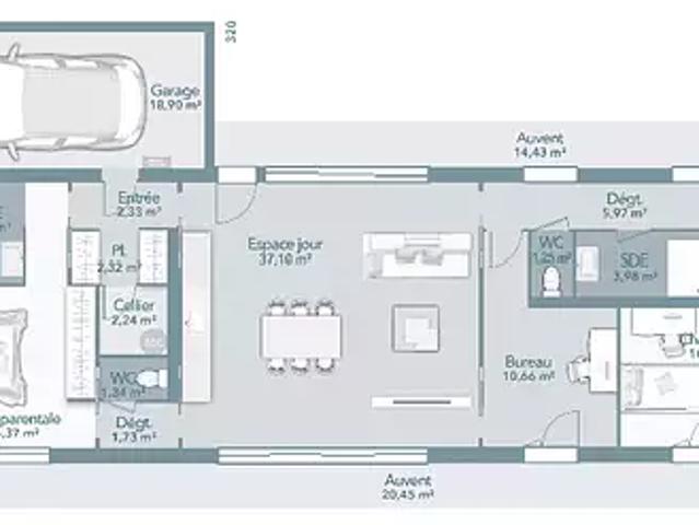 Achat maisons Montferrier sur Lez 6 pièces