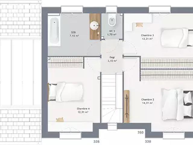 Achat maisons Montmerrei 6 pièces