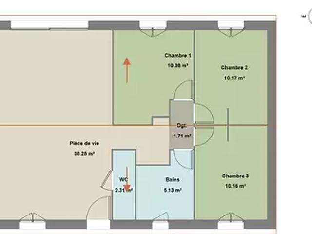 Achat maisons Ollières 4 pièces