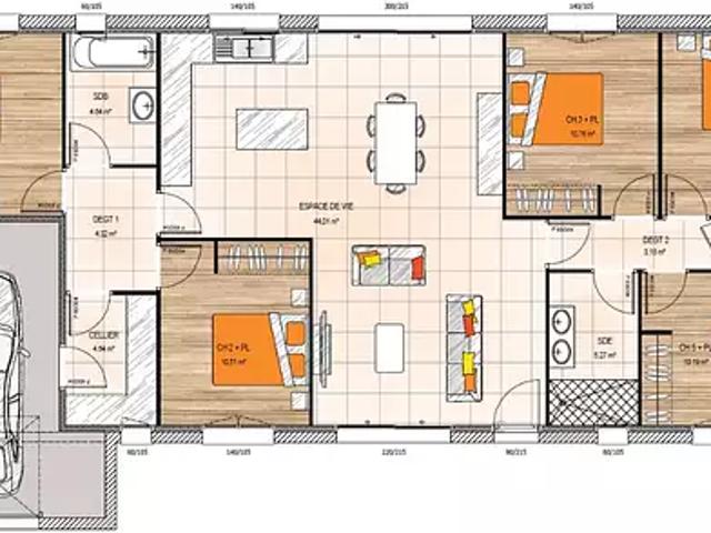 Achat maisons Beausse 7 pièces