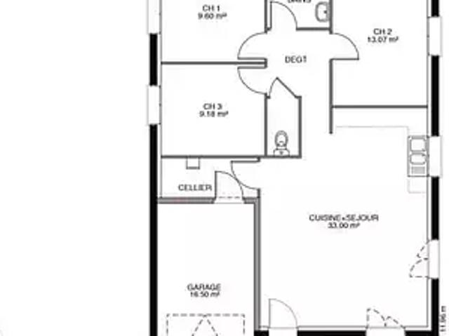 Achat maisons Berthecourt 4 pièces