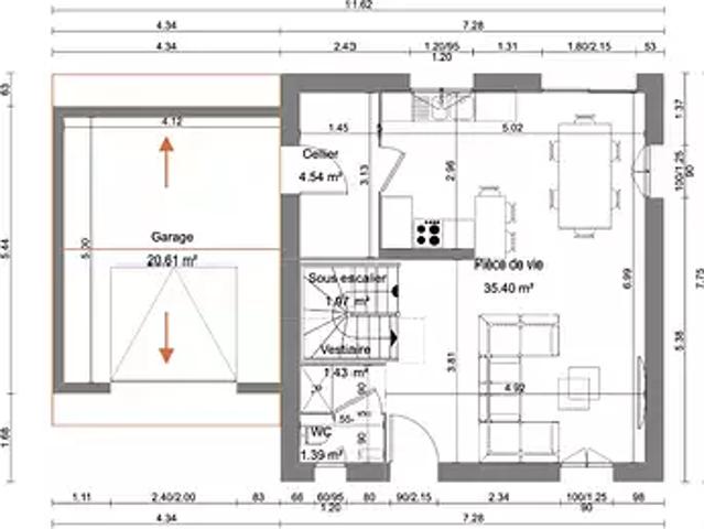 Achat maisons Billiat 4 pièces