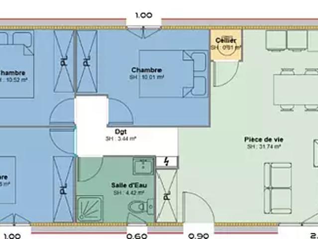 Achat maisons Cadenet 4 pièces