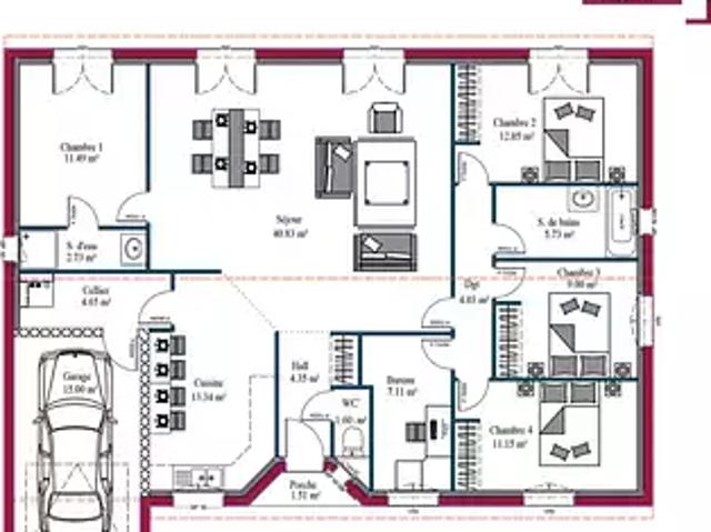 Achat maisons Casseuil 7 pièces