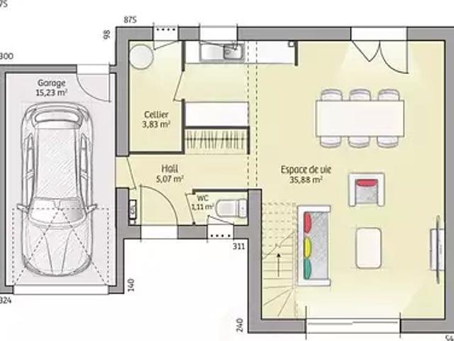 Achat maisons Cély 5 pièces