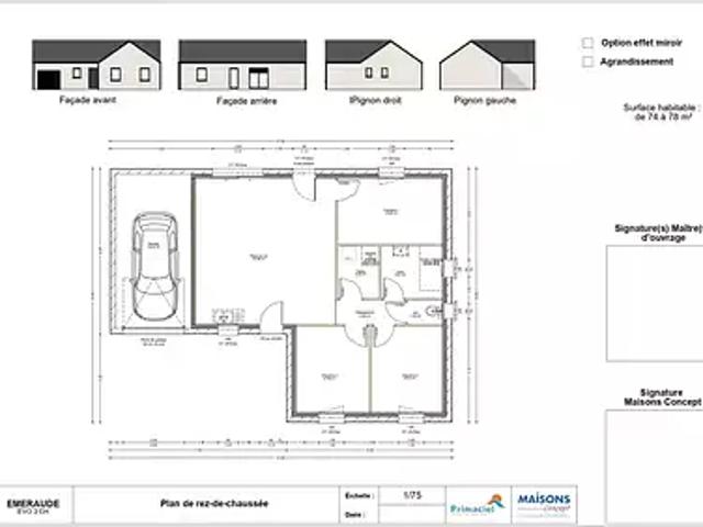 Achat maisons Chailloué 5 pièces