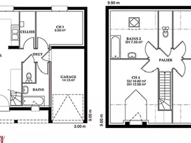Achat maisons Chailly en Brie 5 pièces