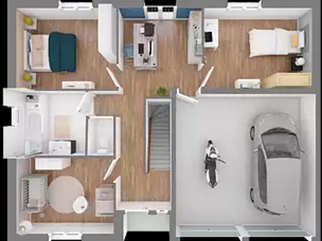 Achat maisons Chasteaux 4 pièces