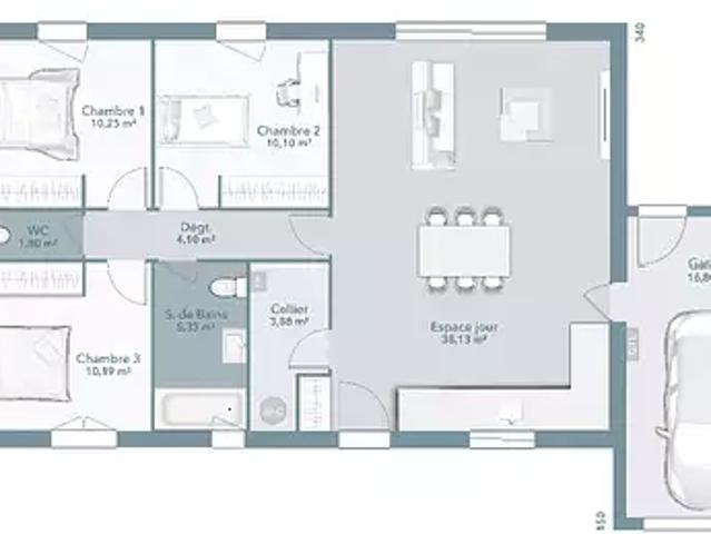 Achat maisons Congénies 4 pièces