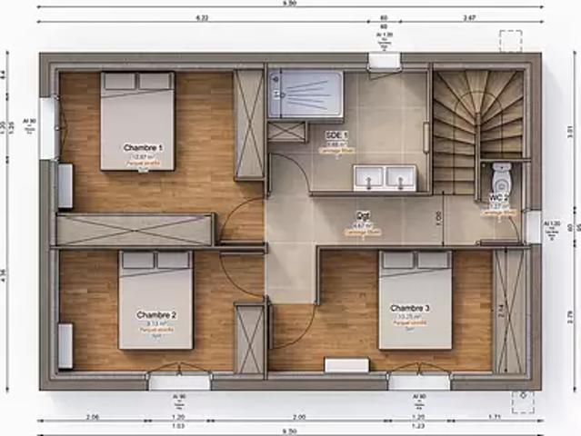 Achat maisons Courzieu 4 pièces