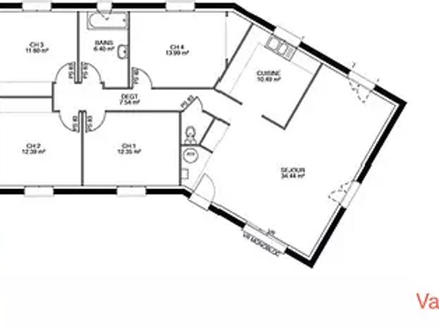 Achat maisons Dompierre 5 pièces