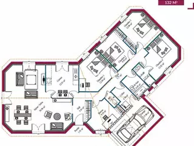 Achat maisons Eysines 6 pièces