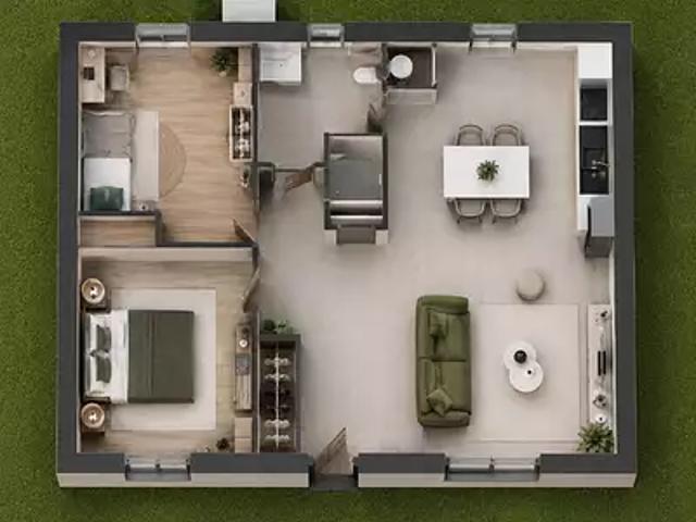 Achat maisons Entre Vignes 3 pièces