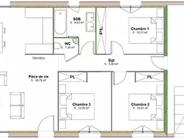 Achat maisons Francheleins 4 pièces