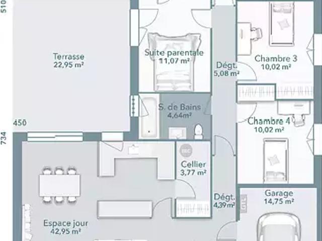 Achat maisons Guzargues 5 pièces