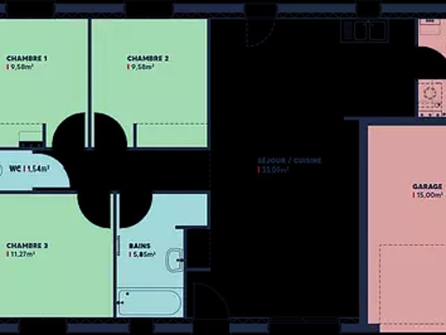 Achat maisons Grandvillers 4 pièces