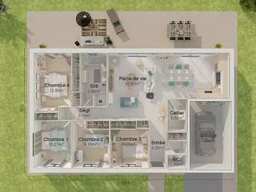 Achat maisons Grisy les Plâtres 5 pièces