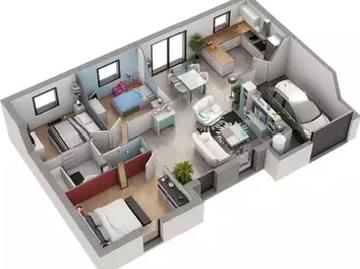 Achat maisons Hatrize 5 pièces